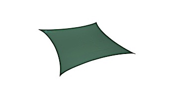 Coolaroo Coolhaven Square Shade Sail | 12x12 Foot Heritage Green | 473815