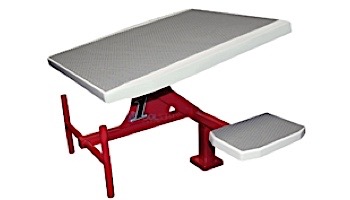 SR Smith Velocity Single Post Standard Starting Platform with TrueTread and Track Start | VELO-TS-TA