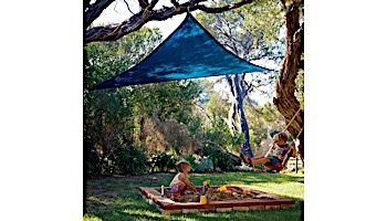 Coolaroo Kool Kolors Triangle Shade Sail | 9-Foot Blue | 434502