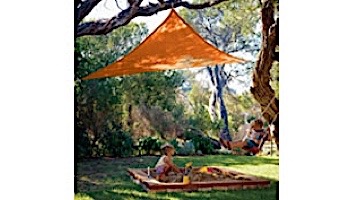 Coolaroo Kool Kolors Triangle Shade Sail | 9-Foot Orange | 434526