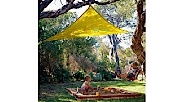Coolaroo Kool Kolors Triangle Shade Sail | 9-Foot Blue | 434502