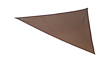 Coolaroo® Ready to Hang Triangle Shade Sail | 11-Foot Mocha | 449308