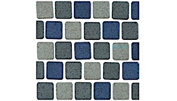 National Pool Tile Cornerstone 1x1 Series | Azure | CNRST-AZURE