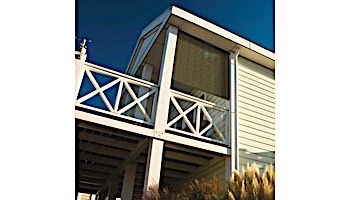 Coolaroo® 90% UV Block Exterior Cordless Sun Shade | 6x6 Foot Mocha | 474768