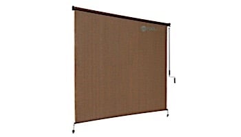 Coolaroo® 90% UV Block Exterior Cordless Sun Shade | 6' Length x 8' Width | Mocha | 474775