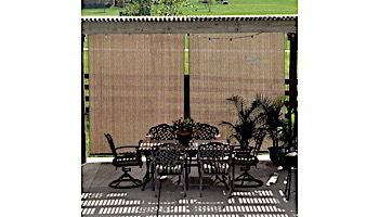 Coolaroo® UV Block Exterior Cordless Shade 8x6 Foot Mocha | Pool