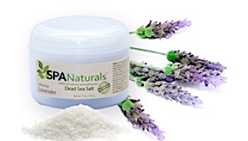 inSPAration Spa Naturals Dead Sea Salt Crystals | Lavender | 11oz | 592