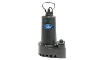 Superior Pump Cast Iron Utility Pump | Side Discharge | 4200 GPH 1/2 HP  25-Foot Cord | 91505