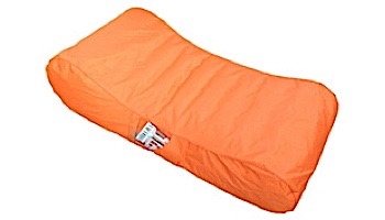 Ocean Blue Sun Searcher Capri Inflatable Pool Lounger | Orange | 950306