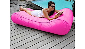 Ocean Blue Sun Searcher Capri Inflatable Pool Lounger | Fuchsia | 950307