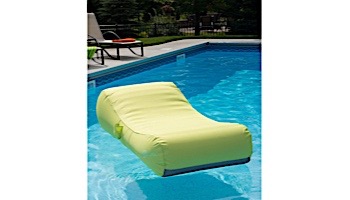Ocean Blue Sun Searcher Capri Inflatable Pool Lounger | Lime | 950308