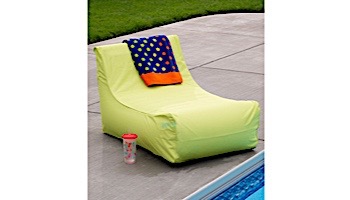 Ocean Blue Sun Searcher Aruba Inflatable Pool Lounger Chair | Lime | 950300