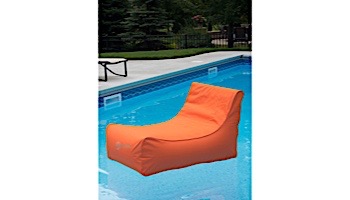 Ocean Blue Sun Searcher Aruba Inflatable Pool Lounger Chair | Orange | 950303