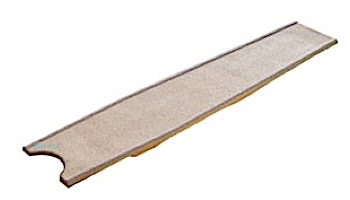 SR Smith 7' Diving Board with Sand Tread Surface and Board to Base Stainless Steel Mounting Hardware | Tan | T7-DB-51