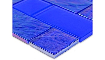 Artistry In Mosaics Twilight Series Glass Tile | Royal Blue Mixed | GT8M4896B9