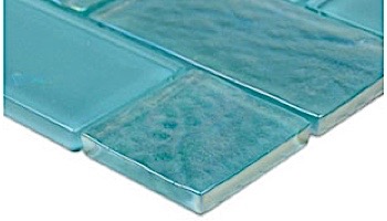 Artistry In Mosaics Twilight Series Glass Tile | Turquoise Mixed | GT8M4896T4