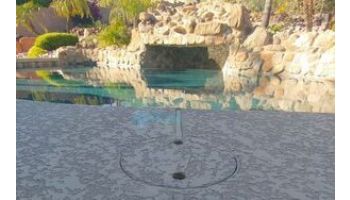 Pour-A-Lid 11" Square Pool Skimmer Cover For New Construction | Frosted | SQ201 PAL FROSTED