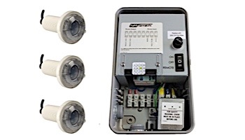 SR Smith WIRTRAN Lighting Control System with Remote | Includes 3 Fiberglass LED Pool Light | 3FG-WIRTRAN