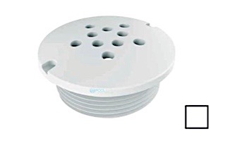 AquaStar Pool Products Bubbler Plate 1.5" | White | BP101