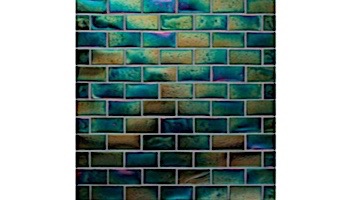 National Pool Tile Spectra 7/8 x 1 7/8 Glass | Rainbow | OCN-RAINBOW1X2