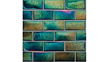 National Pool Tile Spectra 7/8 x 1 7/8 Glass | Rainbow | OCN-RAINBOW1X2