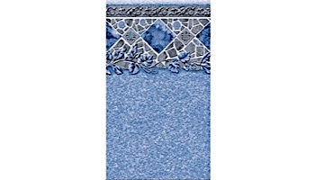 12' x 24' Oval 52" Athena Pattern Beaded 20 Mil Liner | 4000 Series - Heavy Duty (HD) Beaded Liner | 5-2412 ATHENA 2
