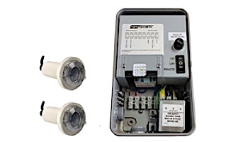 SR Smith WIRTRAN Lighting Control System with Remote | Includes 2 Fiberglass LED Pool Light | 2FG-WIRTRAN