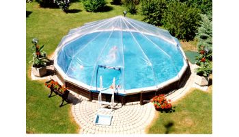 Fabrico Sun Dome All Vinyl Pool Dome for Doughboy & CaliMar® Above Ground Pools | 16' Round | SD1216 212010