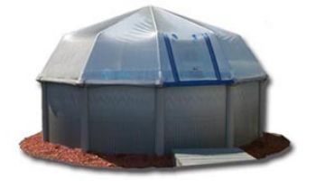 Fabrico Sun Dome All Vinyl Dome for Soft Sided Above Ground Pools | 12' Round | 214000