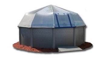 Fabrico Sun Dome All Vinyl Pool Dome for Doughboy & CaliMar® Above Ground Pools | 18' Round | SD1418 211120