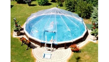 Fabrico Sun Dome All Vinyl Pool Dome for Doughboy & CaliMar® Above Ground Pools | 24' Round | SD1824 211150
