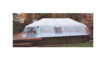 Fabrico Sun Dome All Vinyl Pool Dome for Doughboy & CaliMar® Above Ground Pools | 24' Round | SD1824 211150
