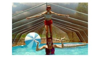 Fabrico Sun Dome All Vinyl Pool Dome for Doughboy & CaliMar® Above Ground Pools | 24' Round | SD1824 211150