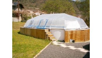 Fabrico Sun Dome All Vinyl Pool Dome for Doughboy & CaliMar® Above Ground Pools | 27' Round | SD2027 210450