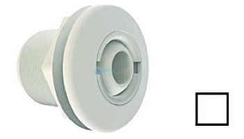 Aquastar Large 2" Return Fitting | with Nug and Eyeball Nut | for Fiberglass or Steel | No Gasket | White | 1020TS101