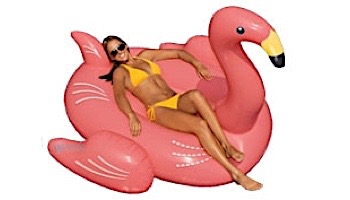 Swimline Giant Flamingo Ride-On | Pink | 90627