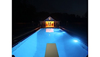 SR Smith Fiberglass White LED Underwater Pool Light | 5W 12V 30' Cord | FLED-W-FG-30