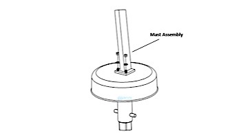 SR Smith Splash! Lift ER Mast Assembly | 150-1100A