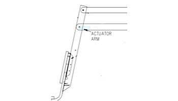 SR Smith Splash! Lift Actuator Arm Assembly Hi/Lo | 150-2200A