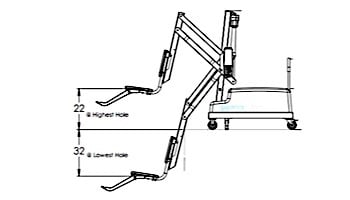 Sr Smith Splash! Lift Seat Assembly Hi/Lo | 160-2000