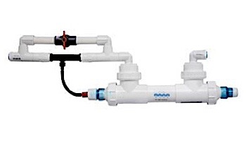 Aqua Ultraviolet Clear-Line Irrigation UV/Ozone Combo | 2" | 25 Watt | White | A00223 loading=