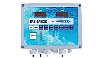 IPS Controllers M820 Automated pH with Dual ORP Controller for Commercial and Custom Residential | IPS-M820