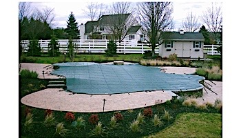 Loop-Loc 15-Year Mesh Safety Cover | Rectangle 20' x 44' | No Outside Step | LL2044