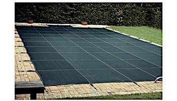 Loop-Loc 15-Year Solid Safety Cover | Rectangle 20' x 40' | 2' Offset 4' x 8' Right Side Step |  w Drain Panel | LLS204048SSR2