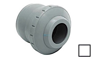 AquaStar Three Piece Directional Eyeball Fitting | 2" Knock-in | with 1" Orifice | Clear | 6100