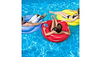 PoolMaster Water Pop Mesh Pool Lounge | Strawberry | 85658-SBR