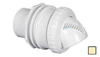 Infusion Pool Products Venturi Return Fitting | Standard Wall Assembly 1" Inside 1.5" Outside Inlet | White | VRFSWAWH