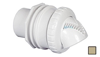 Infusion Pool Products Venturi Return Fitting | Standard Wall Assembly 1" Inside 1.5" Outside Inlet | White | VRFSWAWH