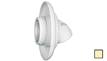 Infusion Pool Products Venturi Return Fitting | Threaded 1.5" Inlet with Flange | White | VRFTHFWH