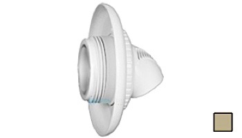 Infusion Pool Products Venturi Return Fitting | Threaded 1.5" Inlet with Flange | Tan | VRFTHFTN